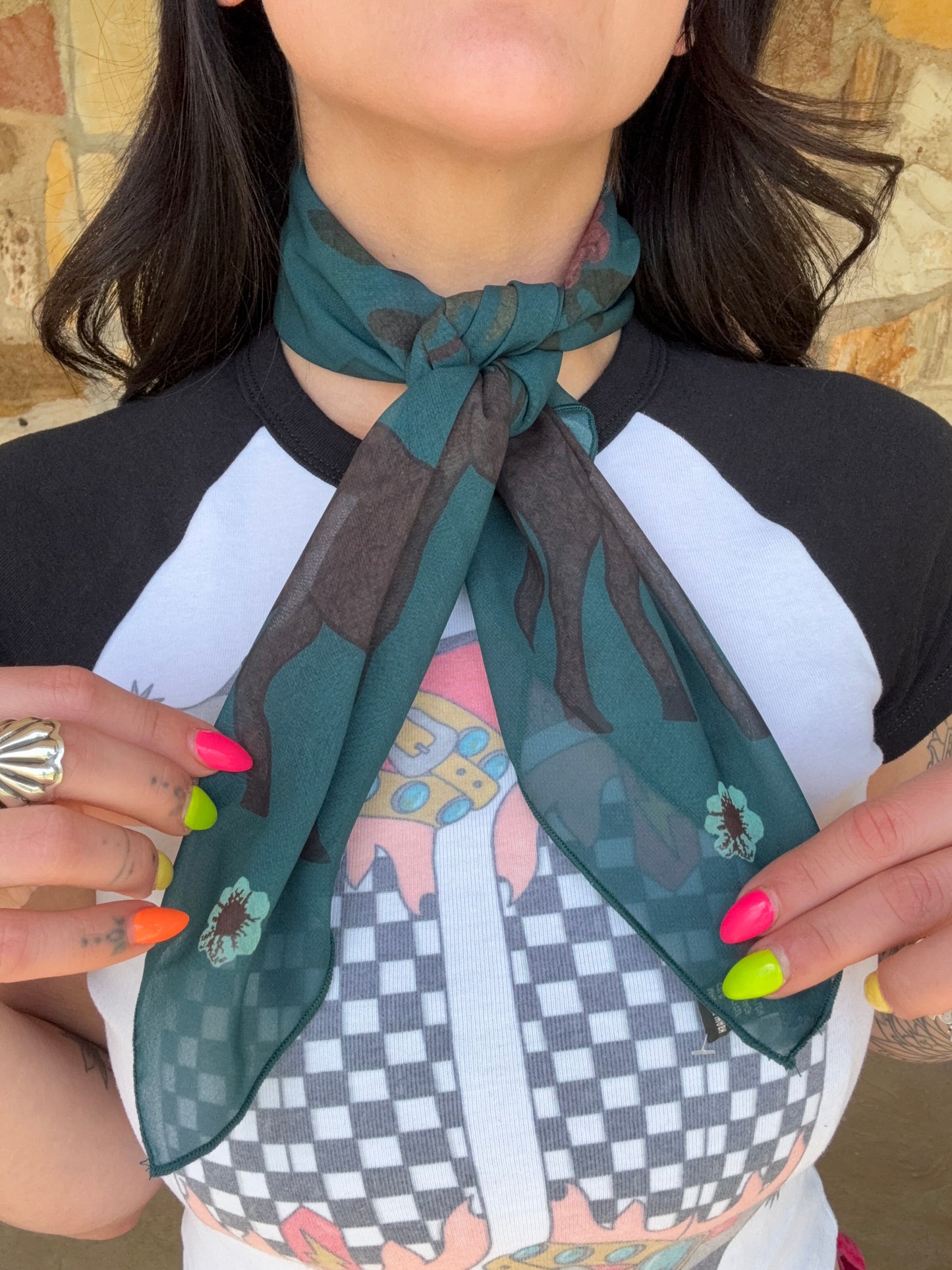 Grassland Scarf by Tasha Polizzi