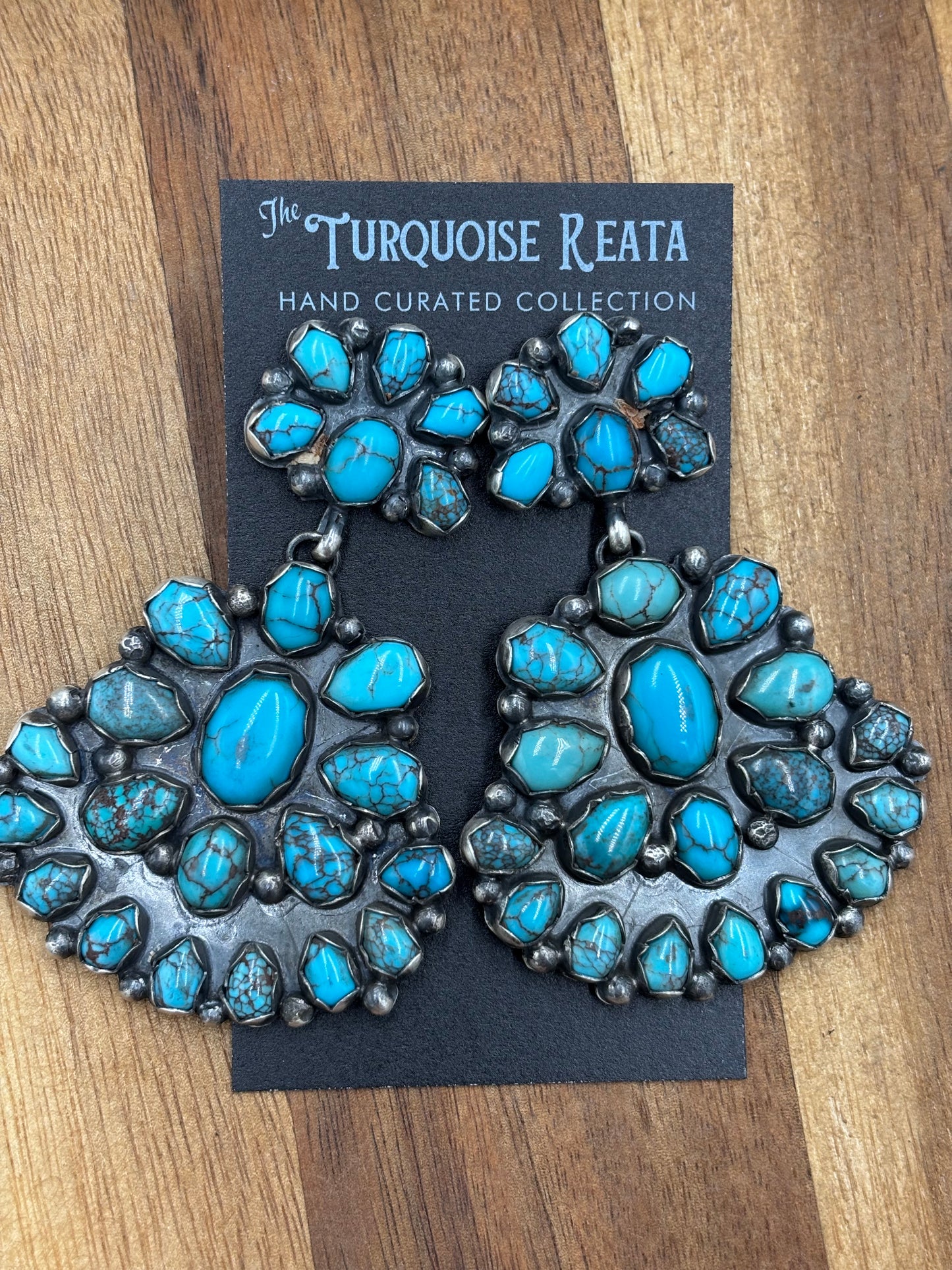 Egyptian Prince Turquoise Earrings