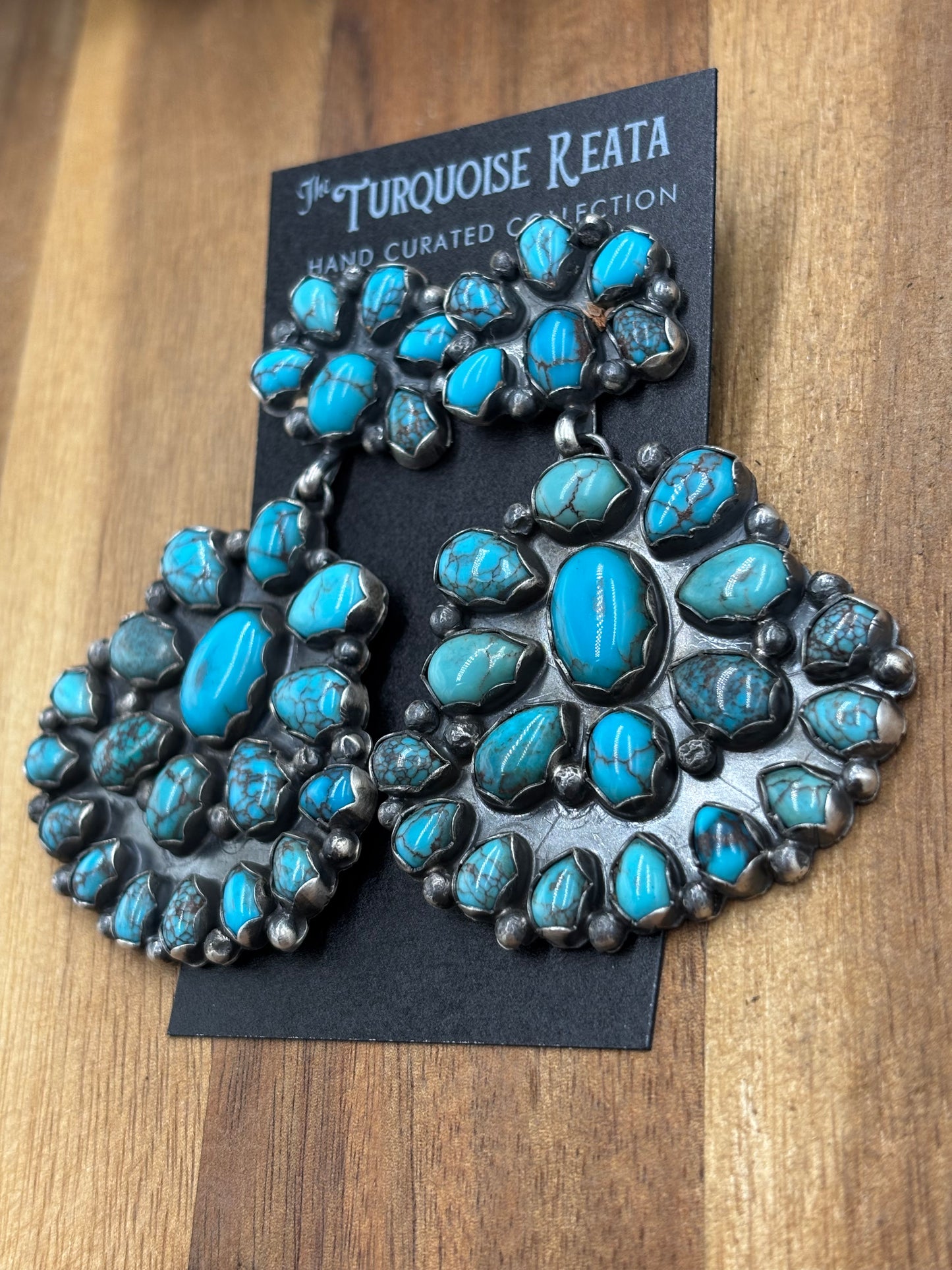 Egyptian Prince Turquoise Earrings