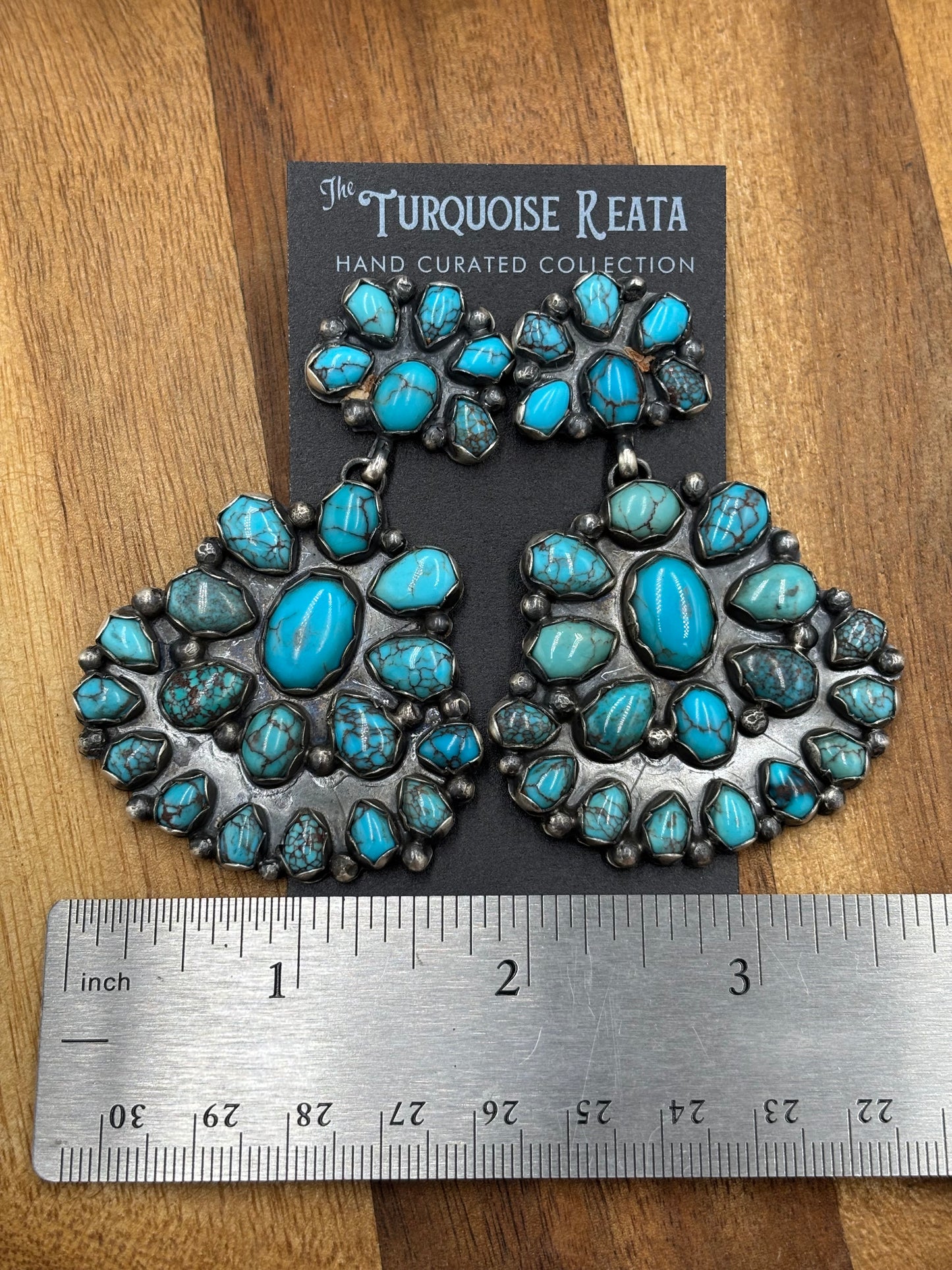 Egyptian Prince Turquoise Earrings