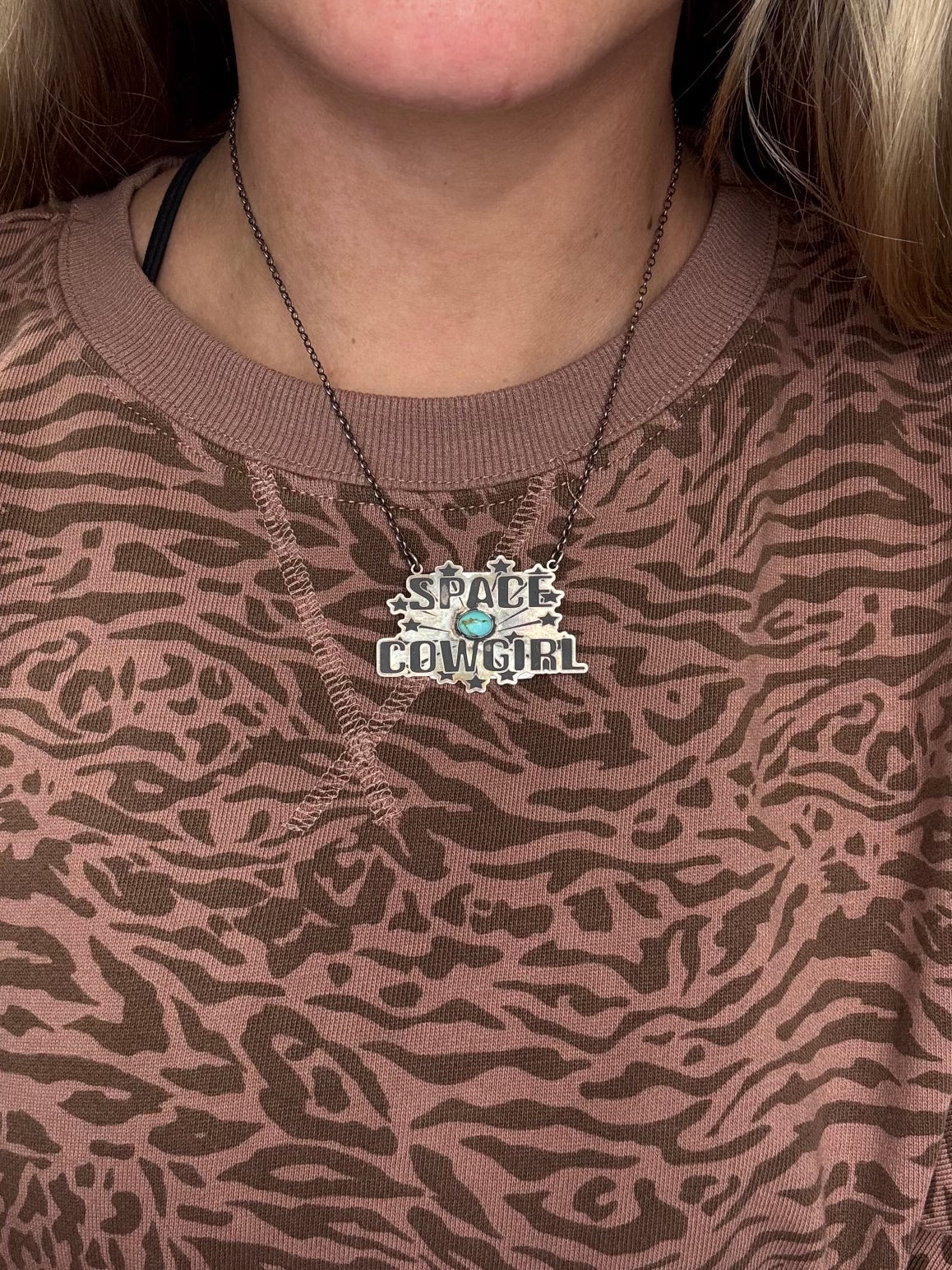 Space Cowgirl #1022-29 Necklace