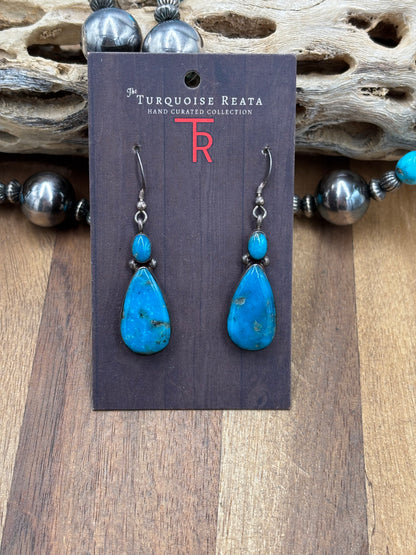 Turquoise #1022-21 Earrings