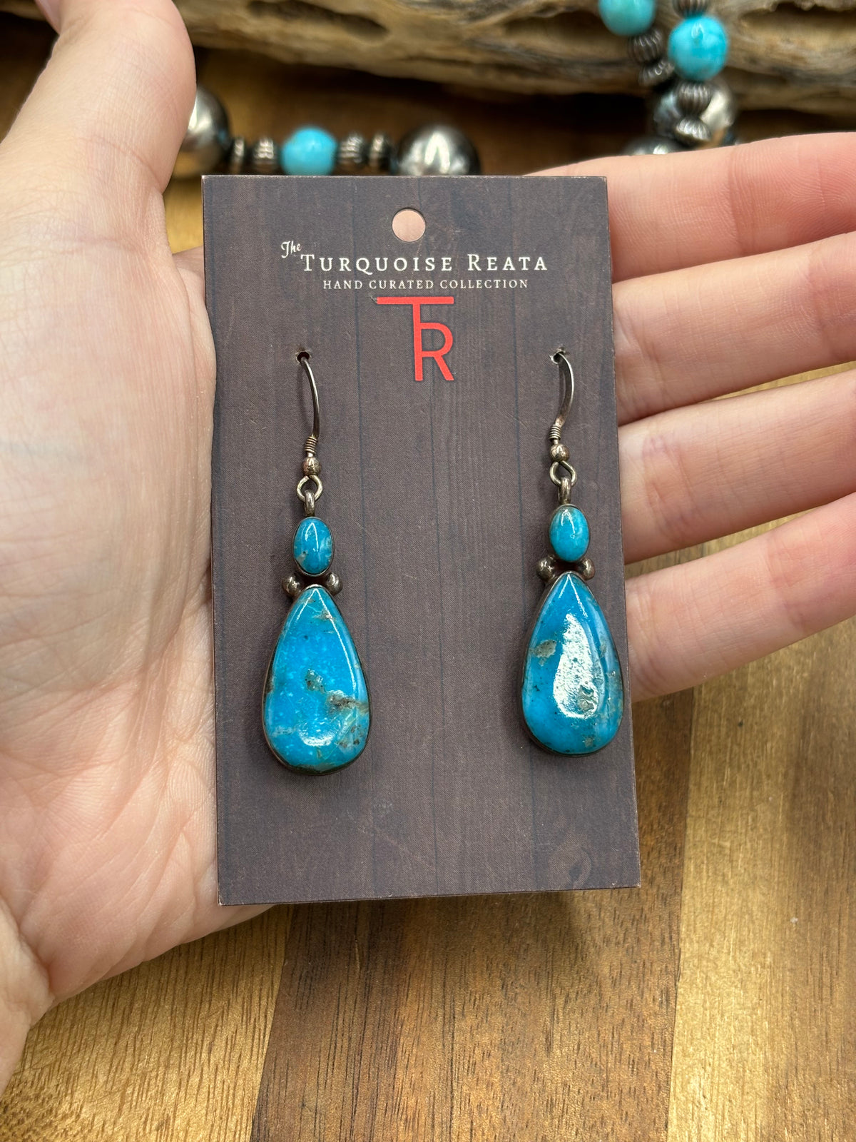 Turquoise #1022-21 Earrings
