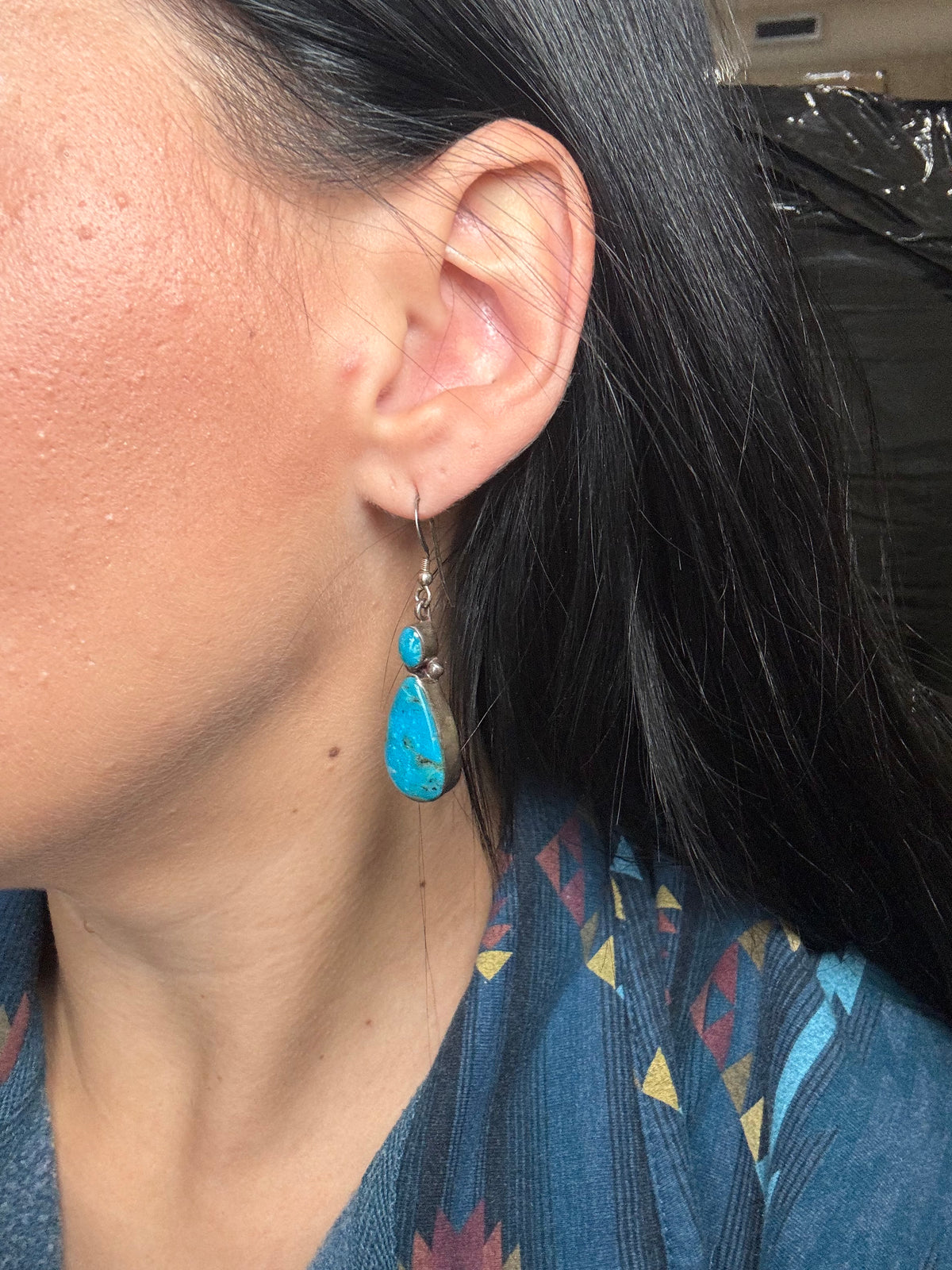Turquoise #1022-21 Earrings