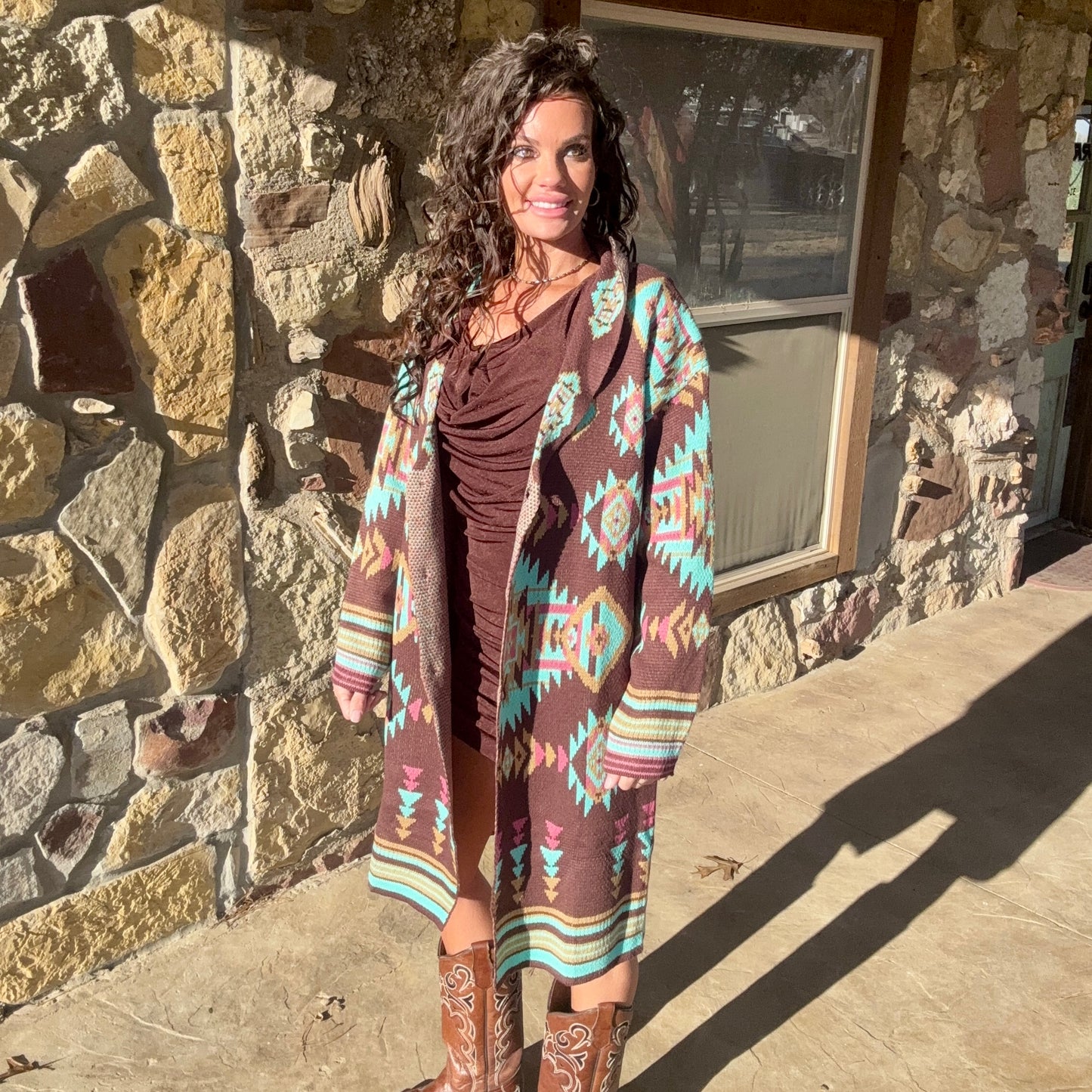Painted Desert Duster Cardigan