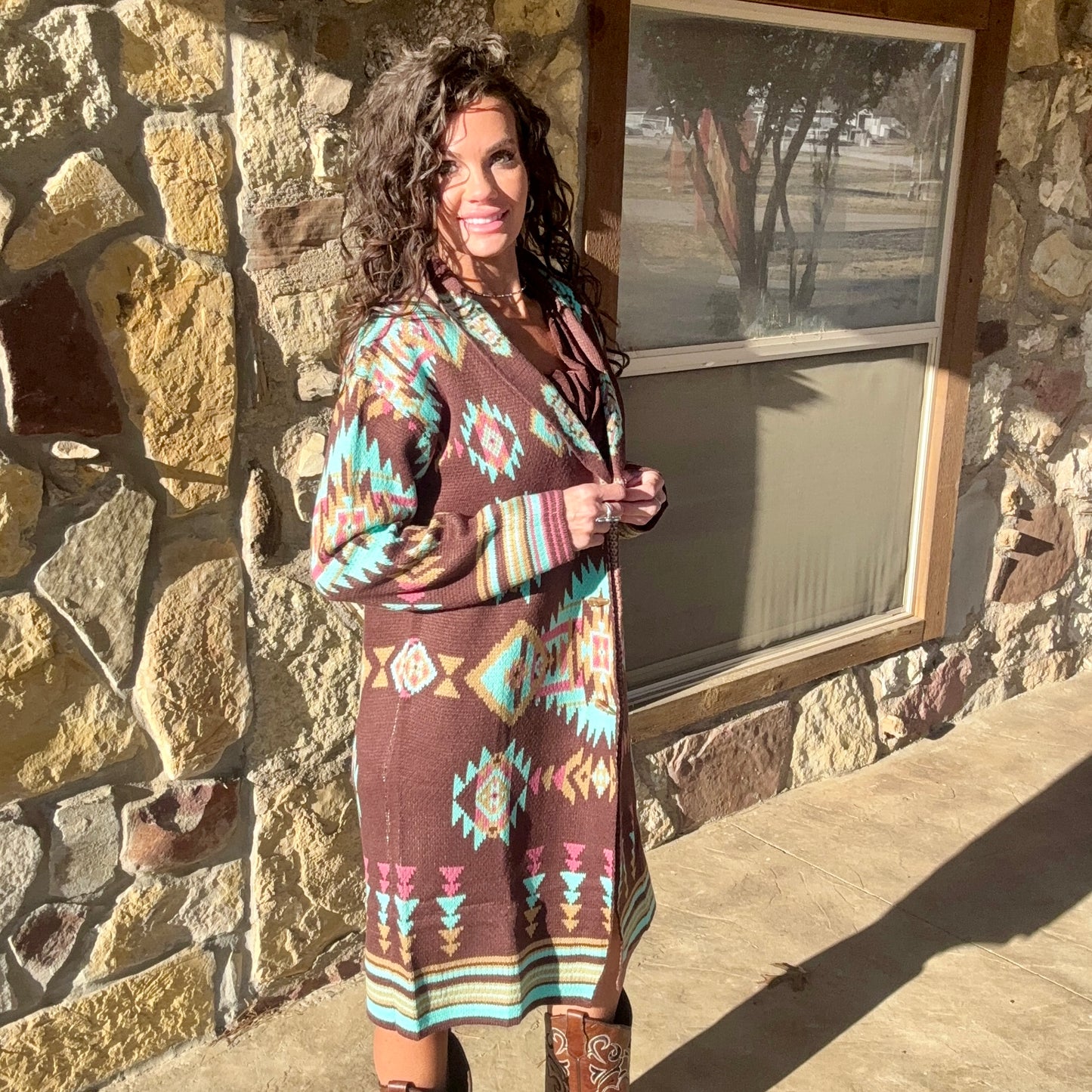 Painted Desert Duster Cardigan