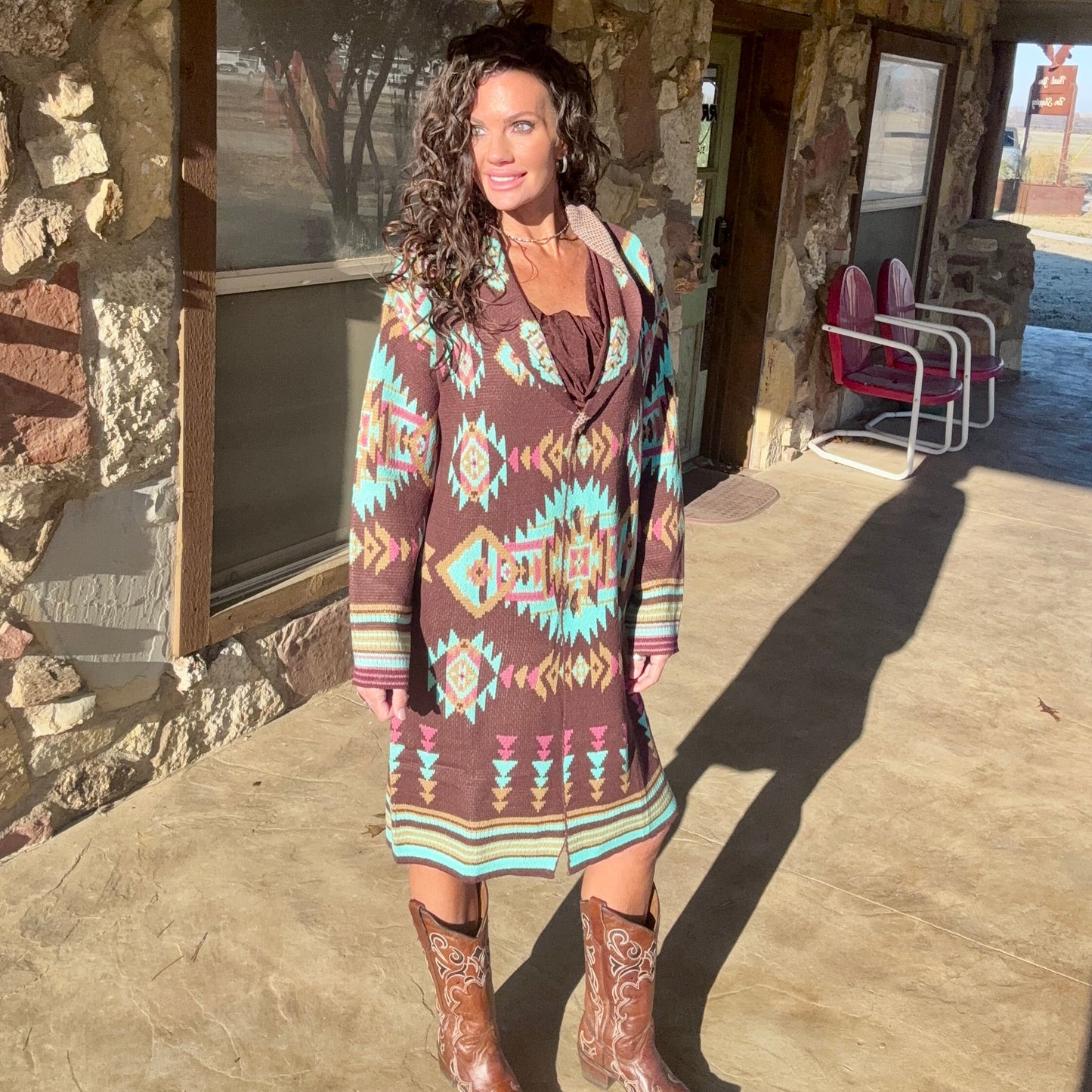 Painted Desert Duster Cardigan