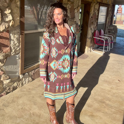 Painted Desert Duster Cardigan
