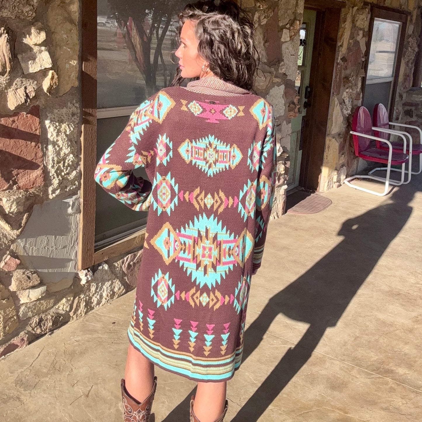 Painted Desert Duster Cardigan