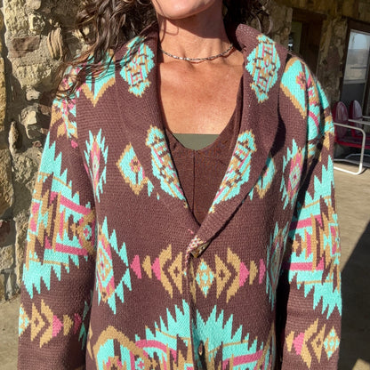 Painted Desert Duster Cardigan
