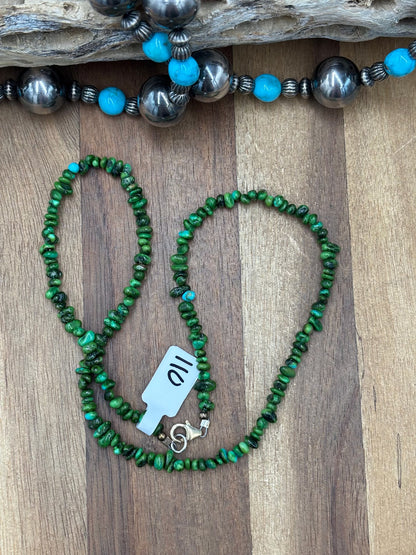 Green Turquoise #1022-8 Necklace