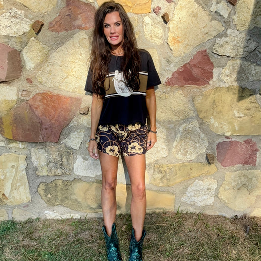 The Working Pen Long Crop Tee