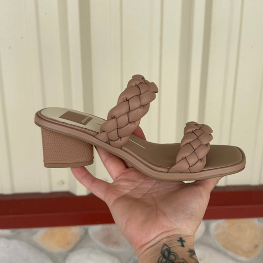 The Bella – Braided Block Heel Sandal