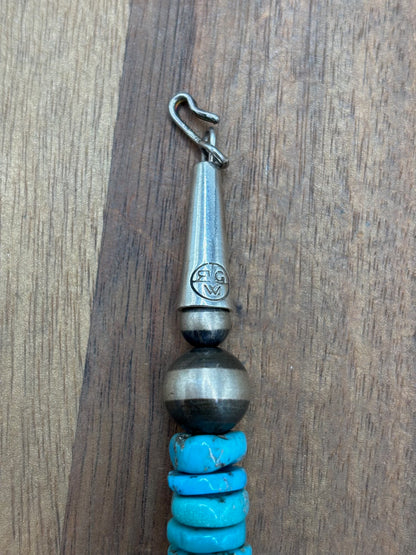 Turquoise #1022-2 Necklace