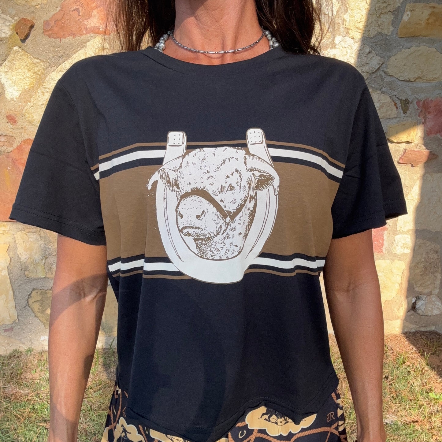 The Working Pen Long Crop Tee