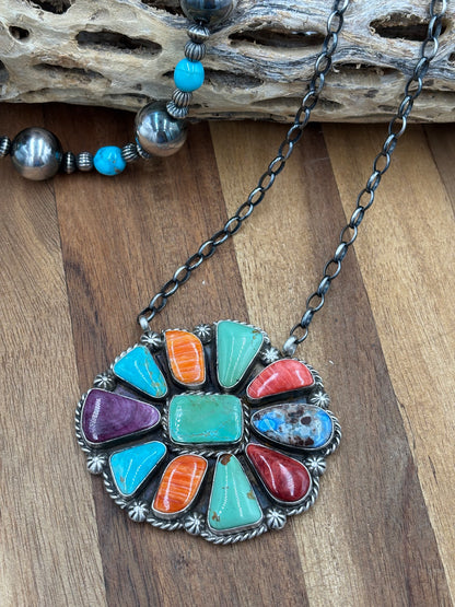 Multi Stoned Cluster #1 by Augustine Largo, Navajo