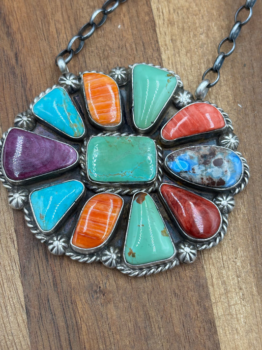 Multi Stoned Cluster #1 by Augustine Largo, Navajo