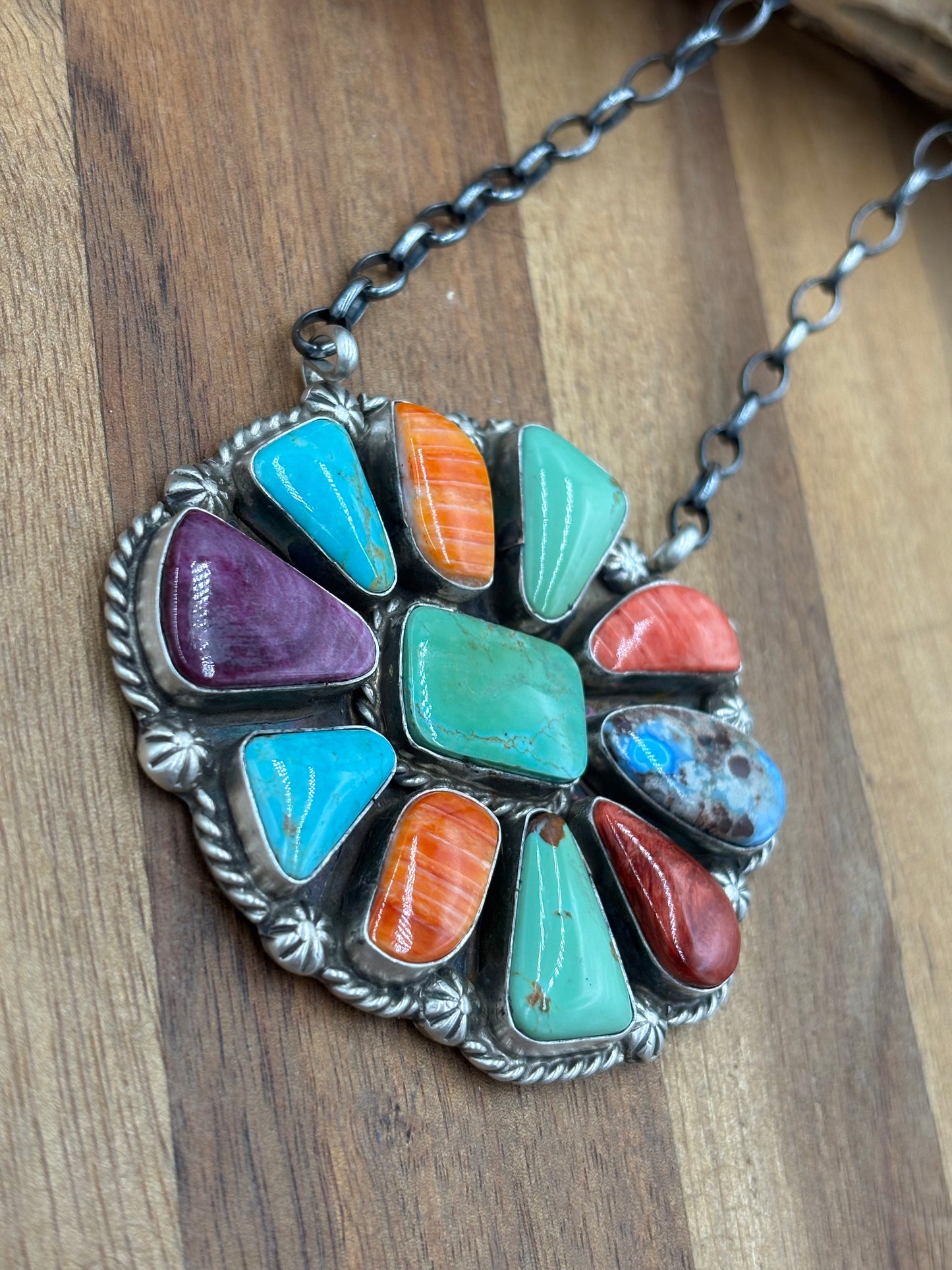 Multi Stoned Cluster #1 by Augustine Largo, Navajo