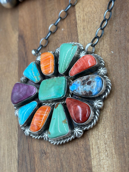 Multi Stoned Cluster #1 by Augustine Largo, Navajo