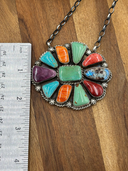 Multi Stoned Cluster #1 by Augustine Largo, Navajo