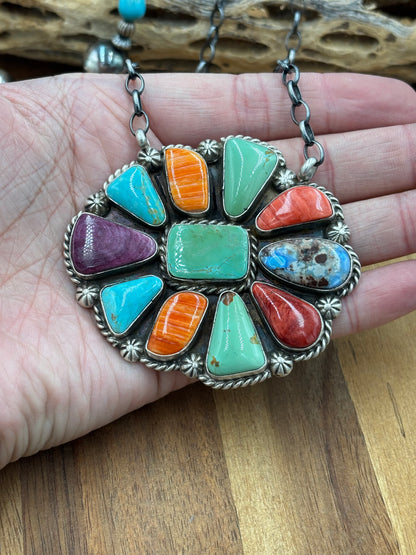 Multi Stoned Cluster #1 by Augustine Largo, Navajo
