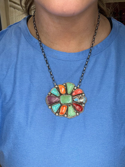 Multi Stoned Cluster #1 by Augustine Largo, Navajo