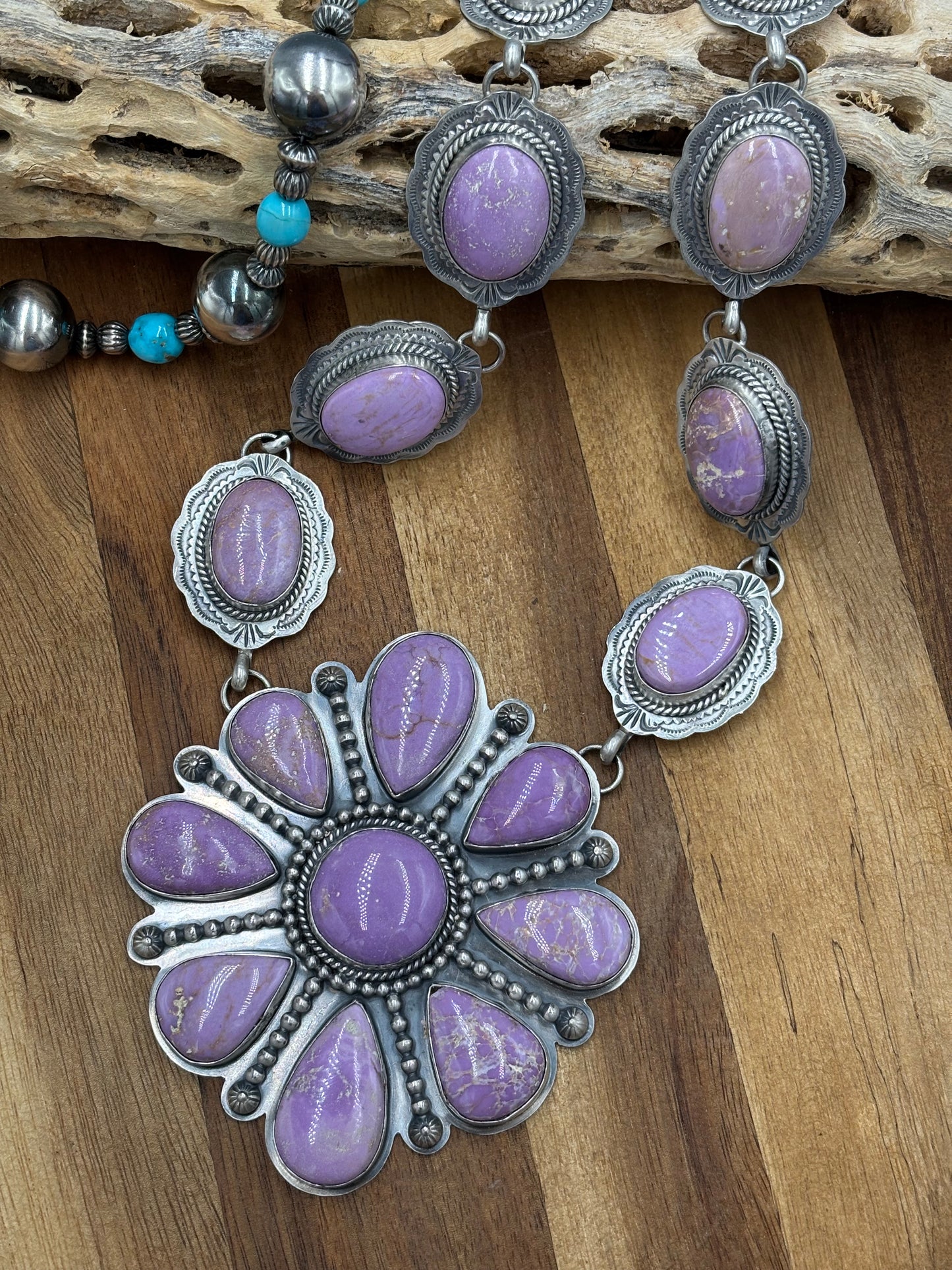 Phosphosiderite Necklace