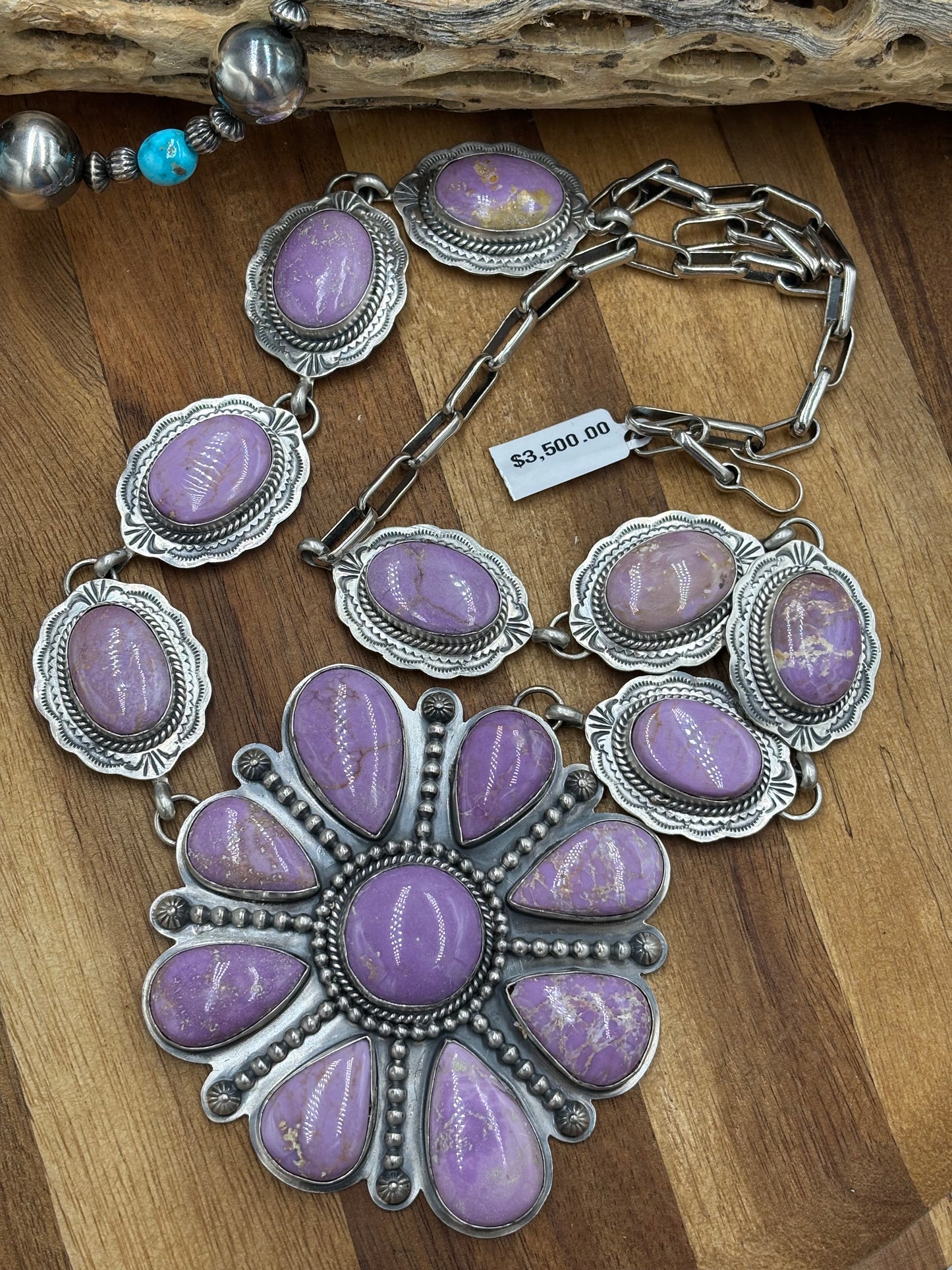 Phosphosiderite Necklace