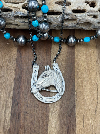 Horse Necklace #1030-14