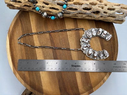 Wild Horse Naja Necklace by Gabriel Jurardo, Mexican