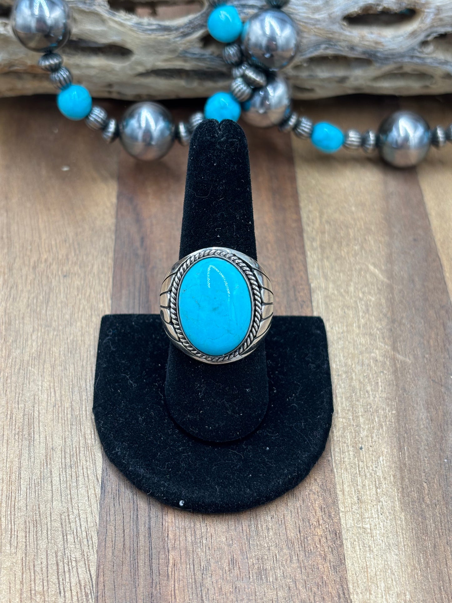 Turquoise #103-18 Ring Size 9