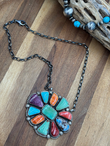 Multi Stoned Cluster #1 by Augustine Largo, Navajo