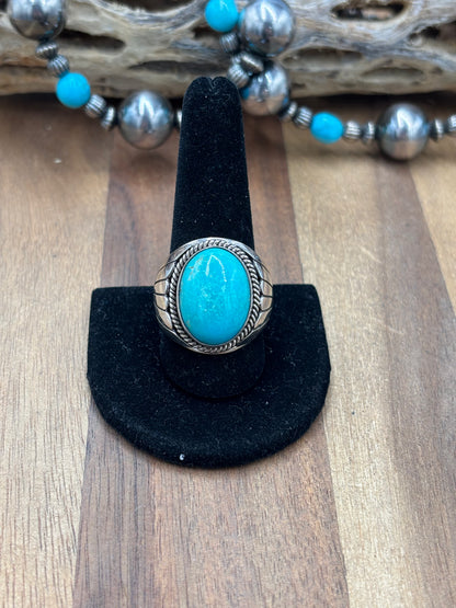 Turquoise #103-19 Ring Size 10.5
