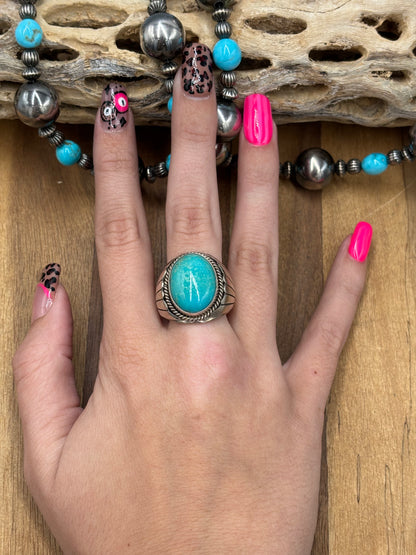 Turquoise #103-19 Ring Size 10.5