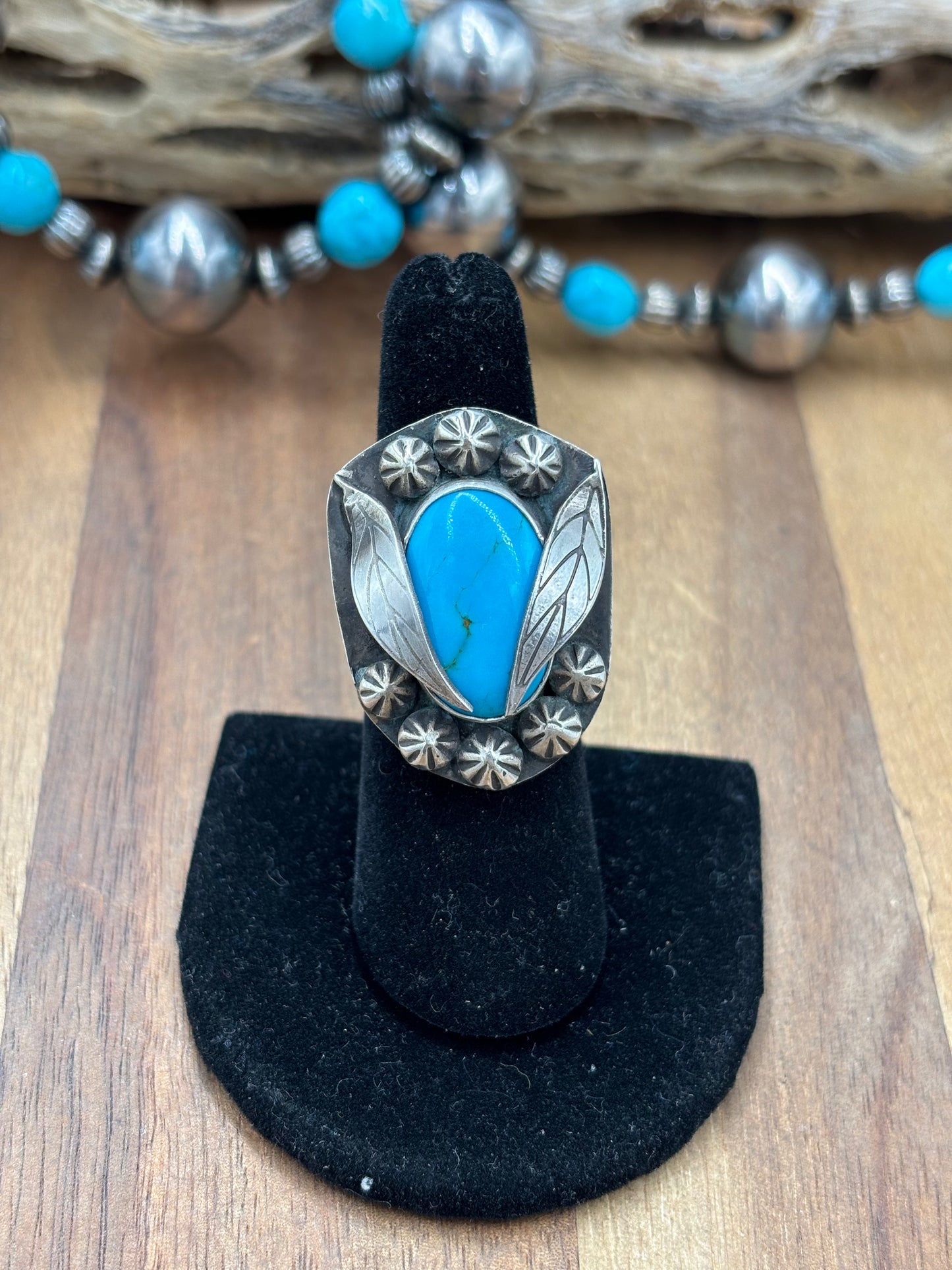 Turquoise #103-22 Adjustable Ring