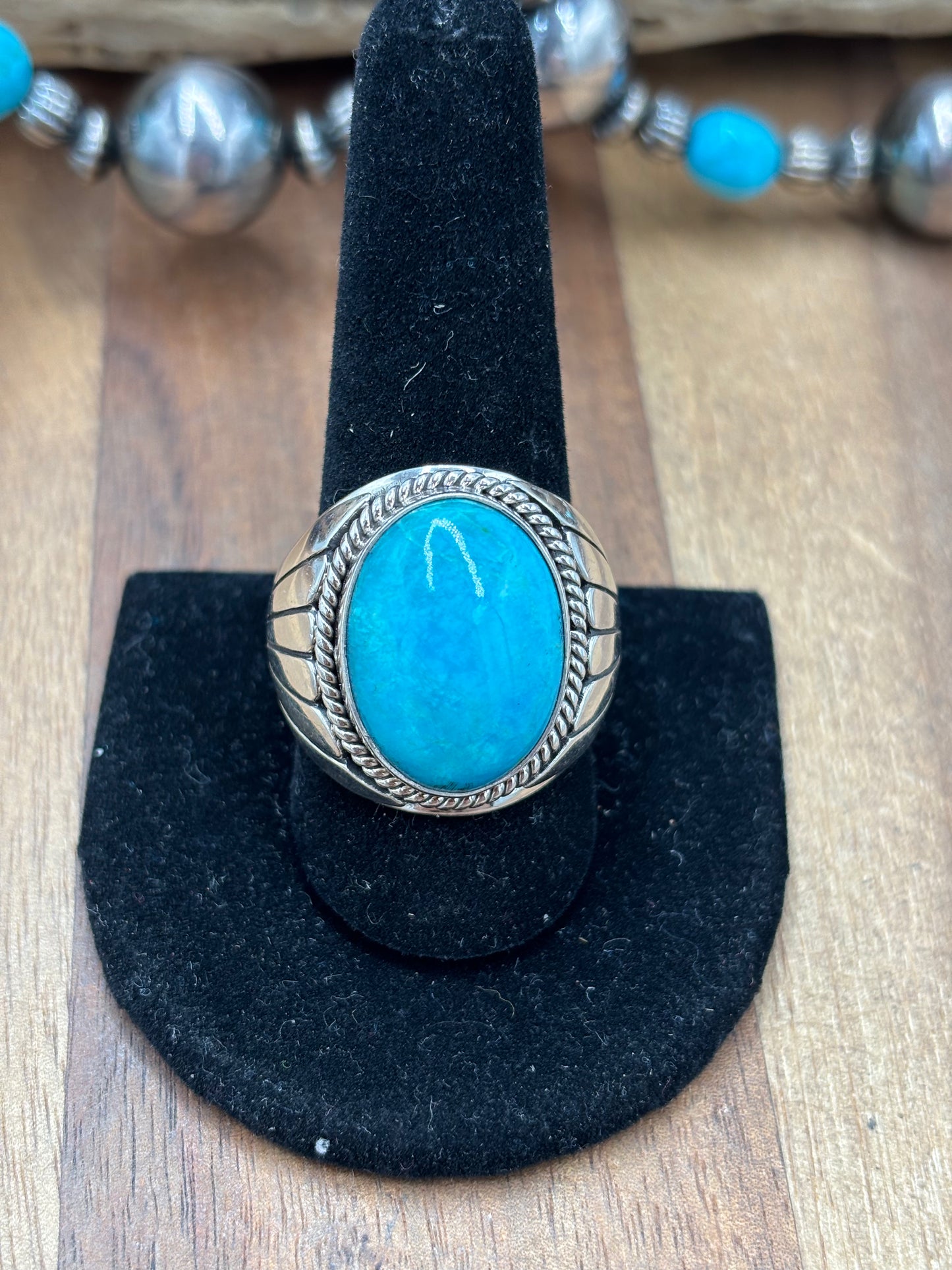 Turquoise #103-20 Ring Size 10.5