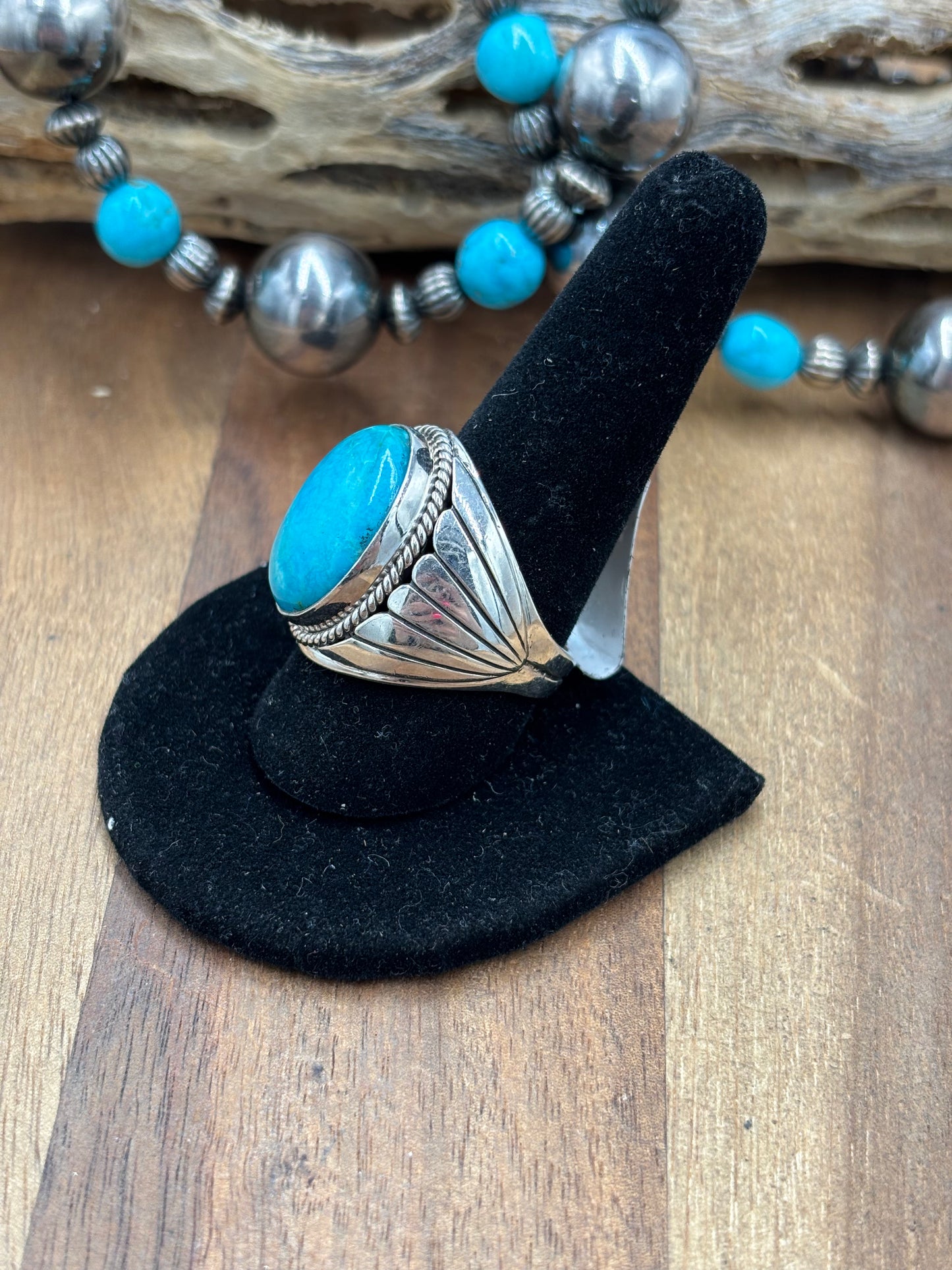 Turquoise #103-20 Ring Size 10.5