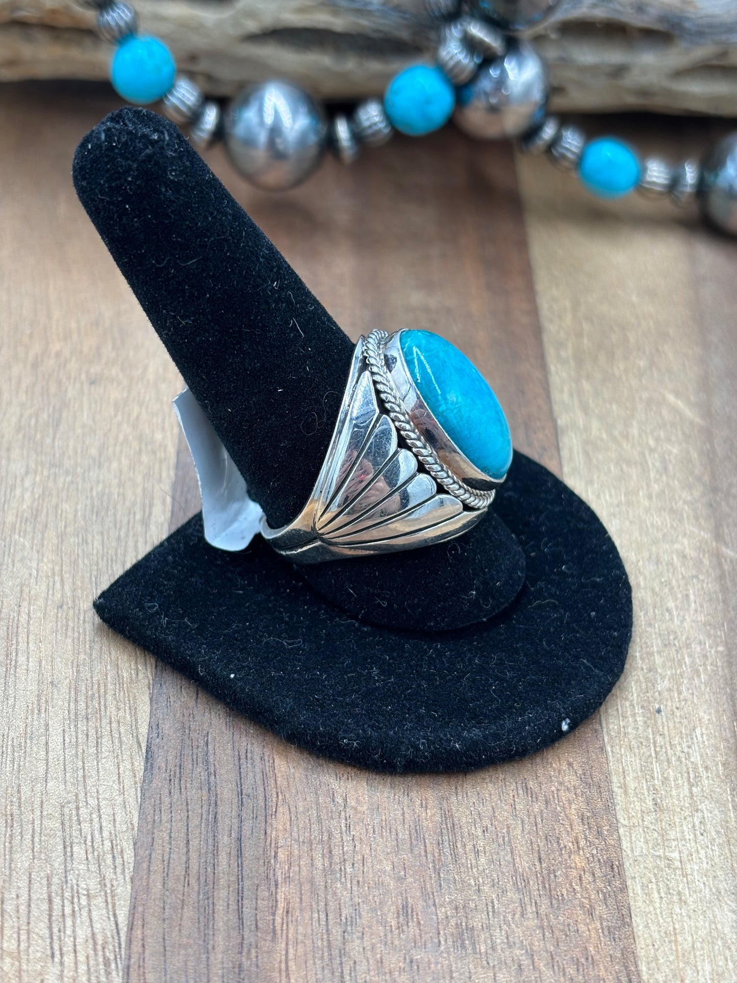 Turquoise #103-20 Ring Size 10.5