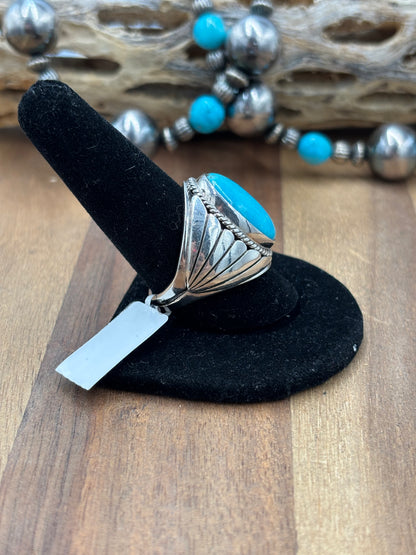 Turquoise #103-21 Ring Size 10.75