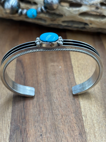 Kingman Cuff #1 by Yazzie, Navajo