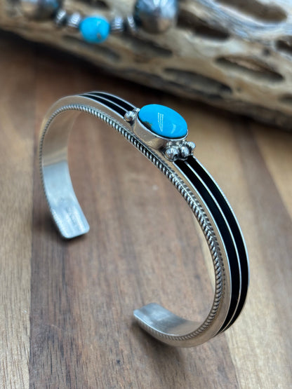Kingman Cuff #1 by Yazzie, Navajo