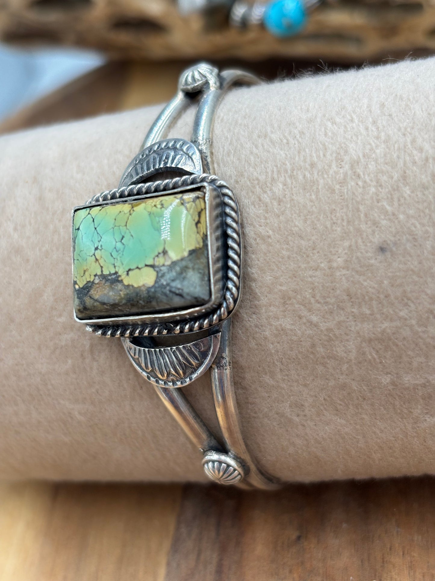 Blackjack Cuff #2 by Boyd Ashley, Navajo
