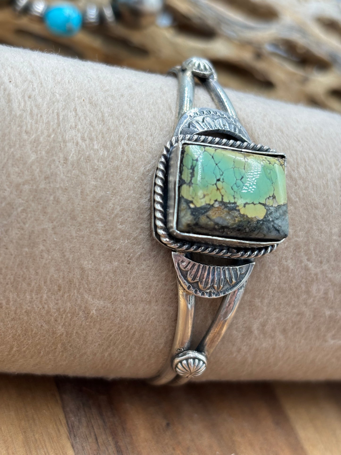 Blackjack Cuff #2 by Boyd Ashley, Navajo
