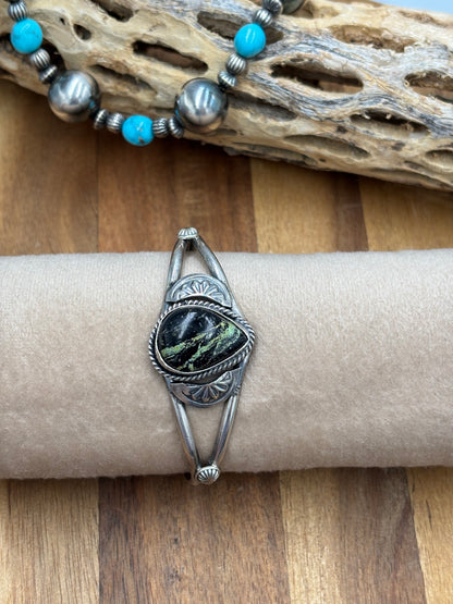 Blackjack Cuff #1 by Boyd Ashley, Navajo