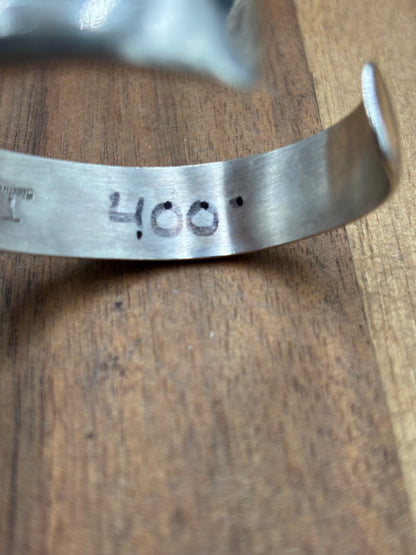 Silver & Turquoise Cuff, Native Made