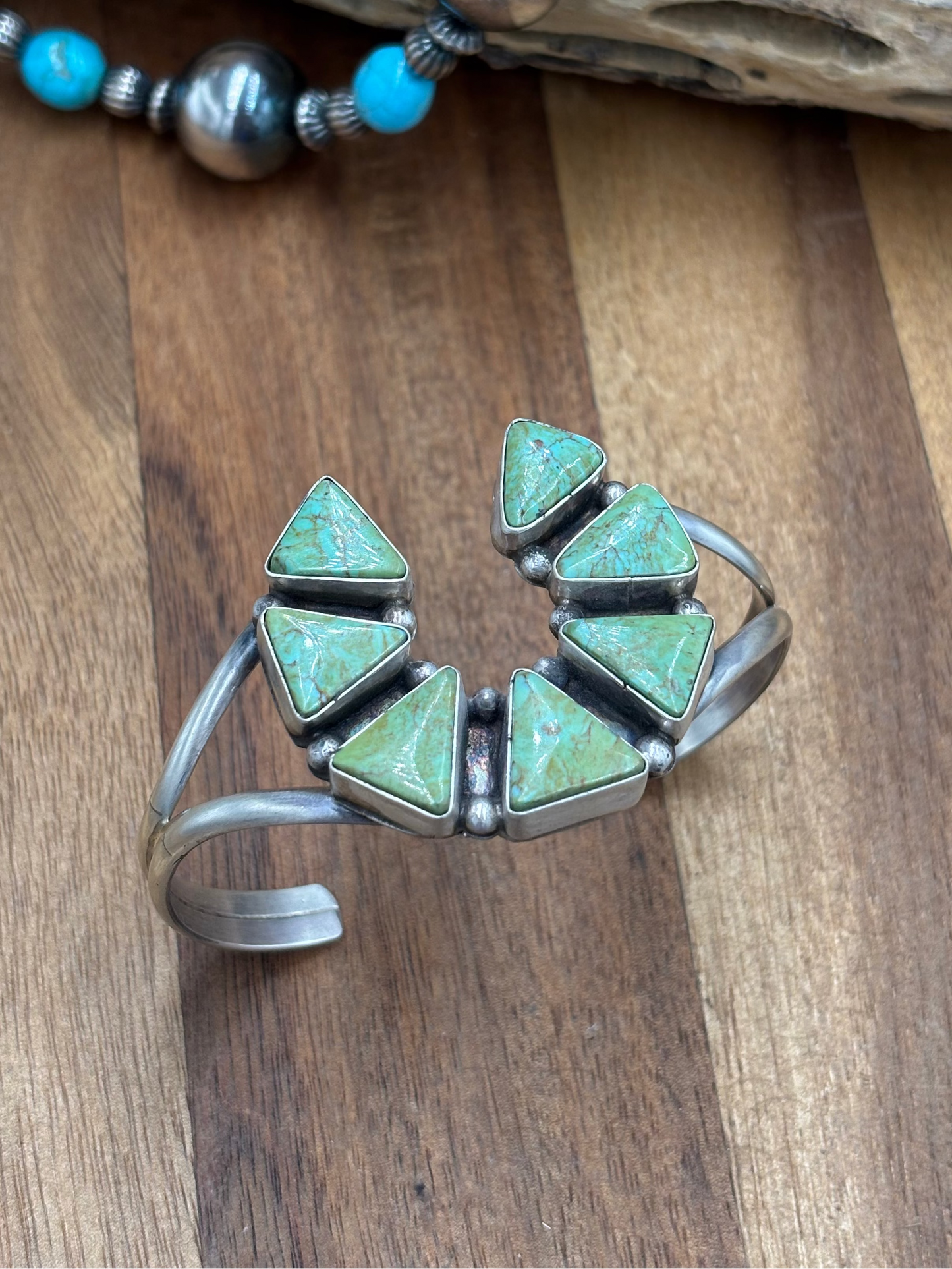 Naja Cuff #2 by Donovan Skeets, Navajo