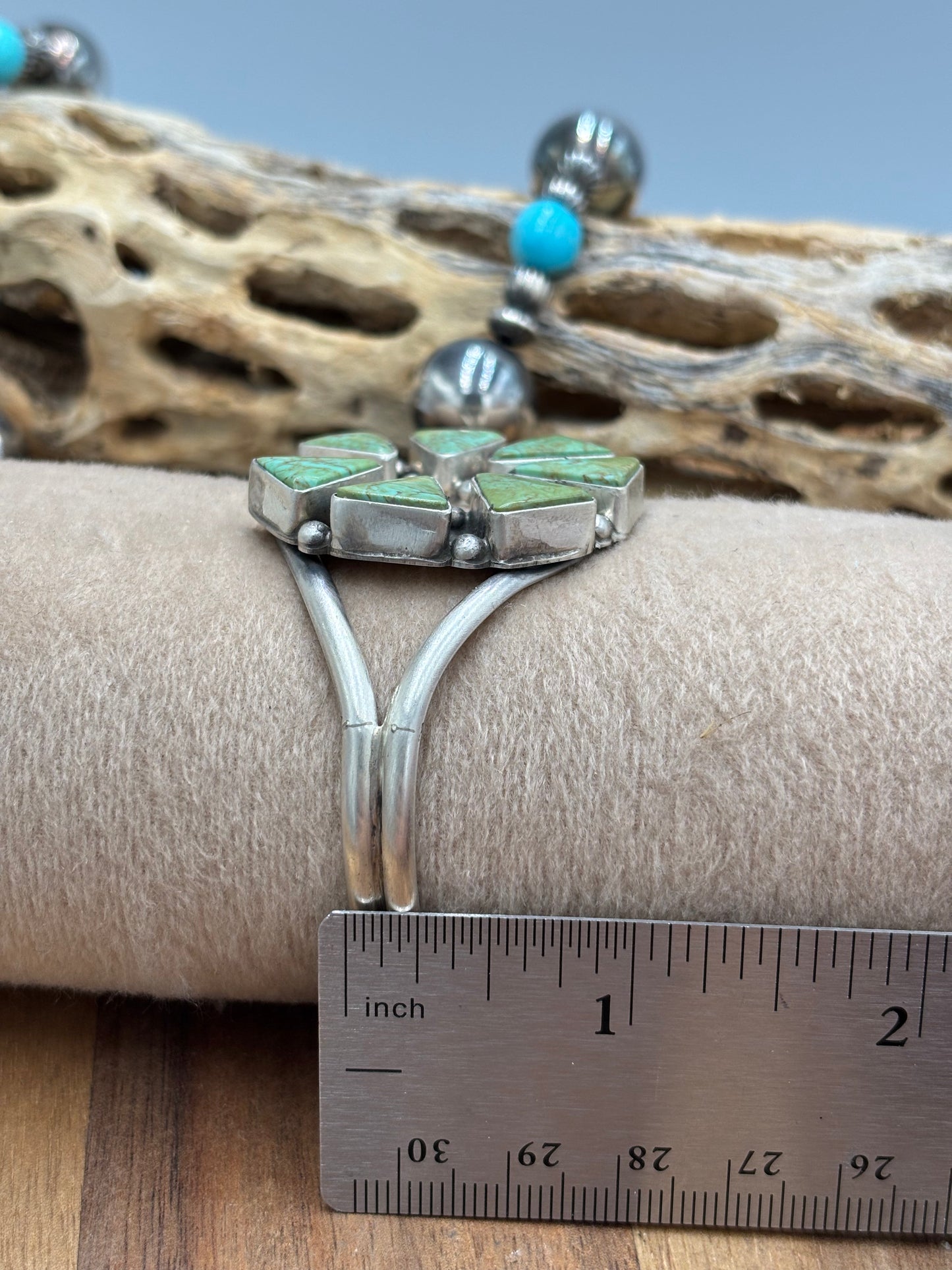 Naja Cuff #2 by Donovan Skeets, Navajo