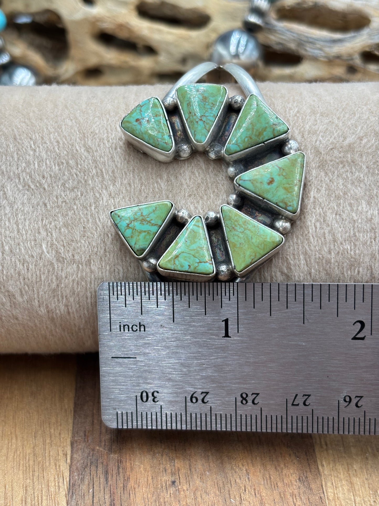 Naja Cuff #2 by Donovan Skeets, Navajo
