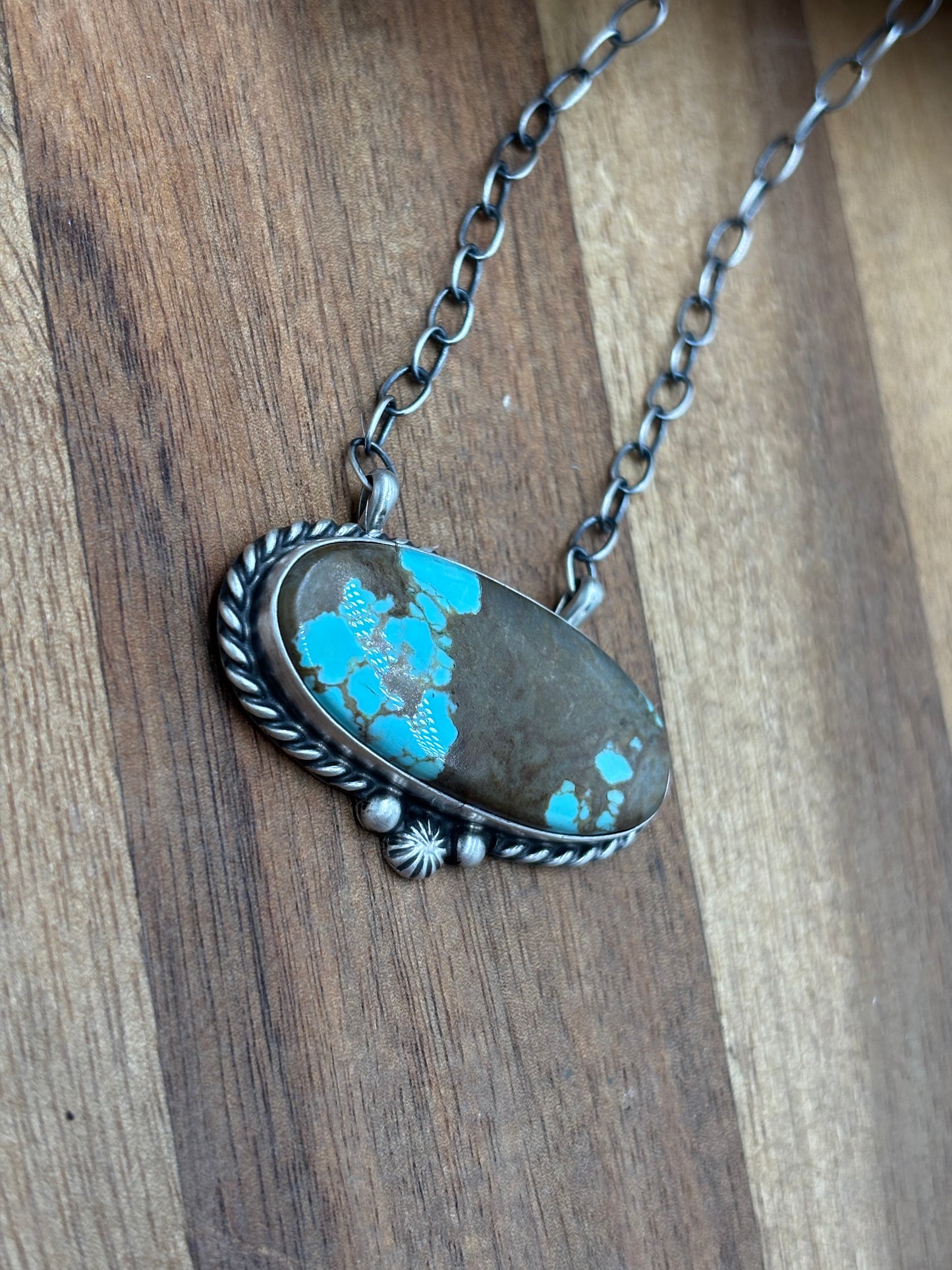 Mine #8 Necklace #3 by Chastity Belone, Navajo
