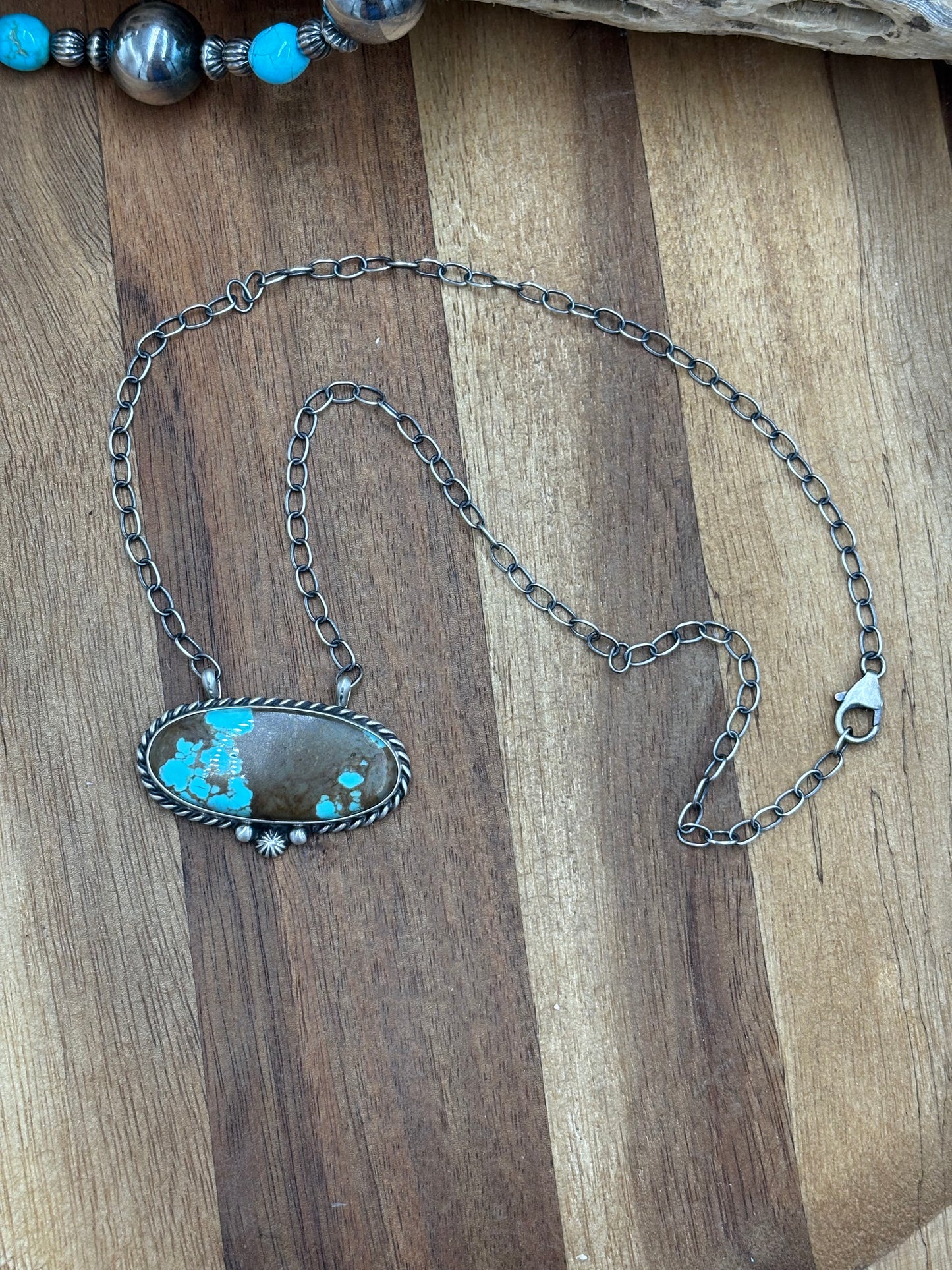 Mine #8 Necklace #3 by Chastity Belone, Navajo